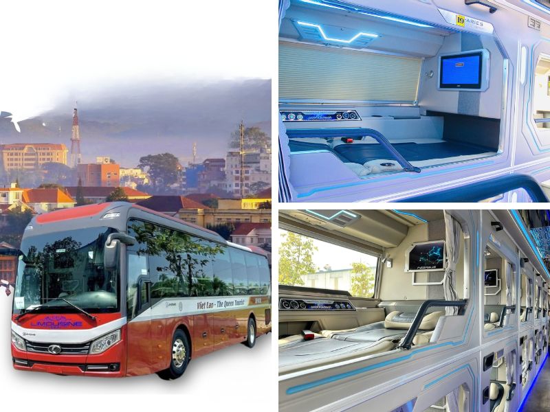 Không gian xe Việt Lào