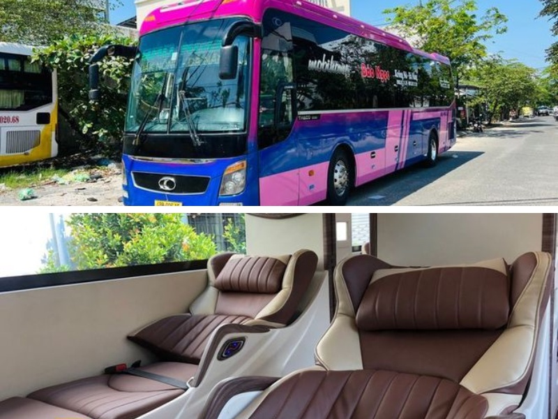 Nhà xe Bảo Ngọc từ Đà Nẵng đi Gia Lai với loại xe Limousine 34 phòng VIP