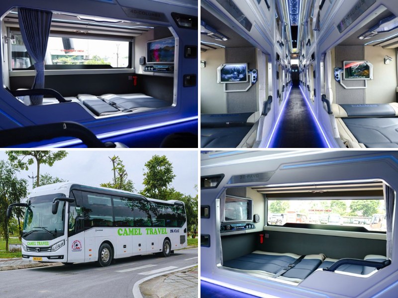 Nhà xe Camel Travel từ Huế đi Hà Nội