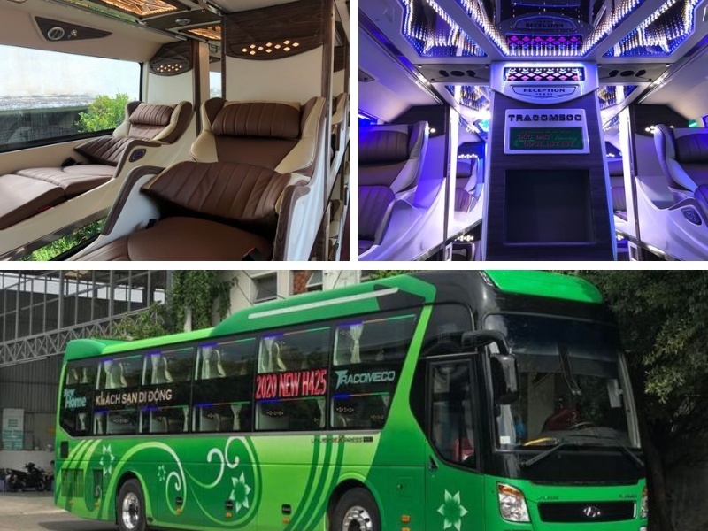 Nhà xe Đức Đạt từ Đà Nẵng đi Gia Lai với mẫu xe Limousine giường nằm 34 chỗ