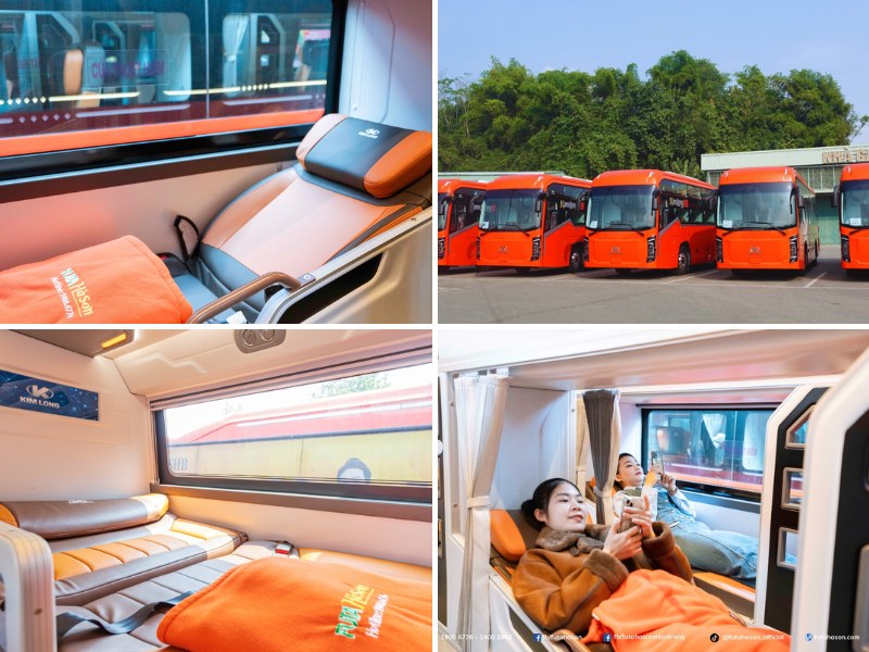 Nhà xe FUTA Hà Sơn từ Huế đi Hà Nội