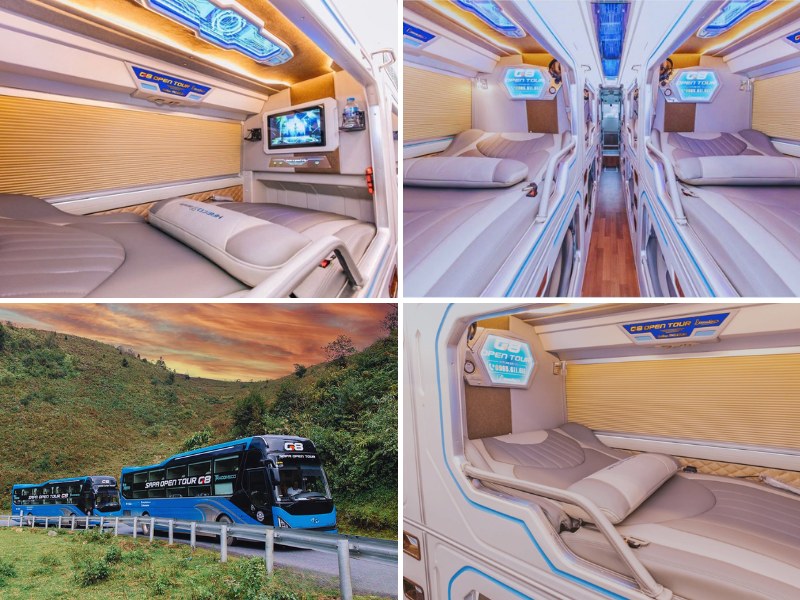 Nhà xe G8 SAPA OPEN TOUR từ Huế đi Hà Nội