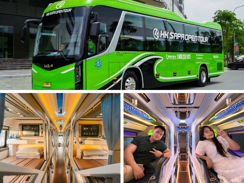 Nhà xe HK BUSLINES từ Đà Nẵng đi Quảng Ninh với loại xe Limousine giường phòng 22 chỗ
