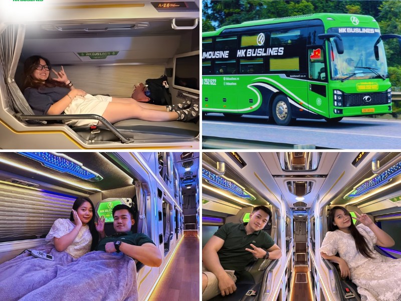 Nhà xe HK BUSLINES từ Huế đi Hà Nội