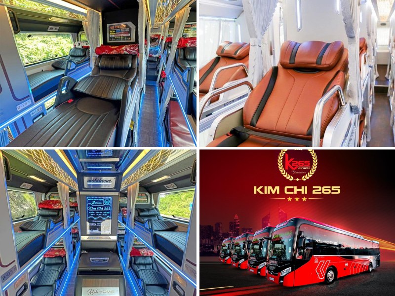 Nhà xe Kim Chi 265 giá rẻ , chất lượng ổn định
