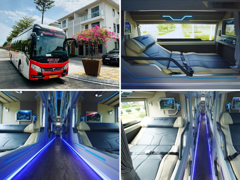Xe khách Minh Mập từ Huế đi Hà Nội