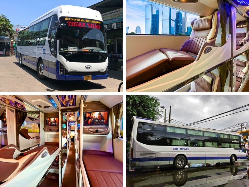 Nhà xe Mộc Thảo từ Đà Nẵng đi Phú Yên với xe Limousine 34 giường