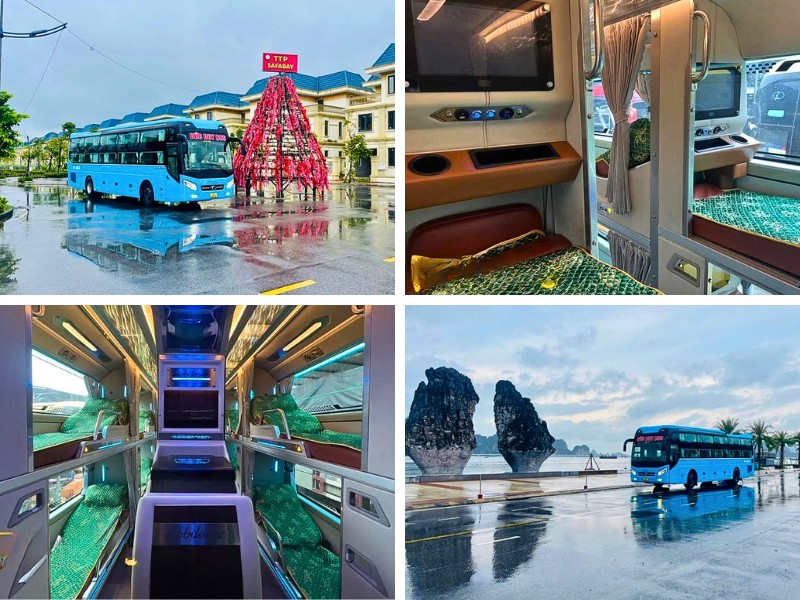 Nhà xe Cửa Ông Bus Đà Nẵng đi Hải Phòng với loại xe Limousine 34 phòng