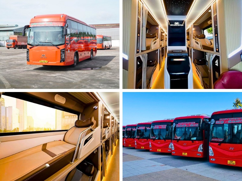 Nhà xe Phương Trang từ Đà Nẵng đi Kon Tum với loại xe Limousine giường nằm 34 chỗ