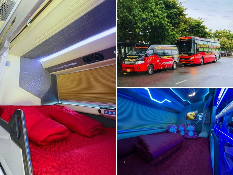 Nhà xe Quang Dũng VIP Limousine từ Quảng Nam đi Hà Nội với xe Limousine 22 phòng