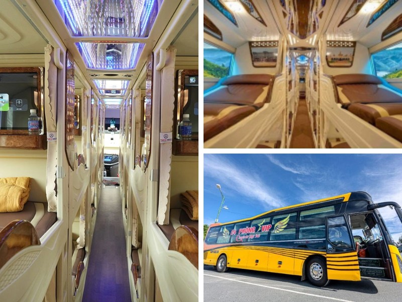 Nhà xe Quỳnh Nhật từ Đà Nẵng đi Nghệ An với Loại xe Limousine 24 phòng