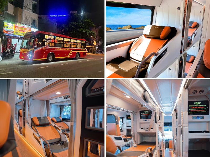 Nhà xe Tân Quang Dũng Express từ Đà Nẵng đi Ninh Bình