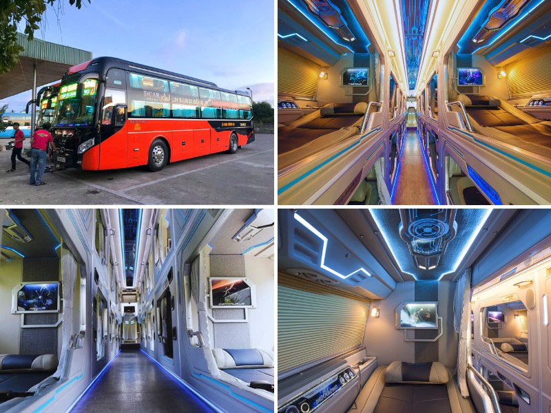 Xe Khách Tân Quang Dũng limousine cao cấp