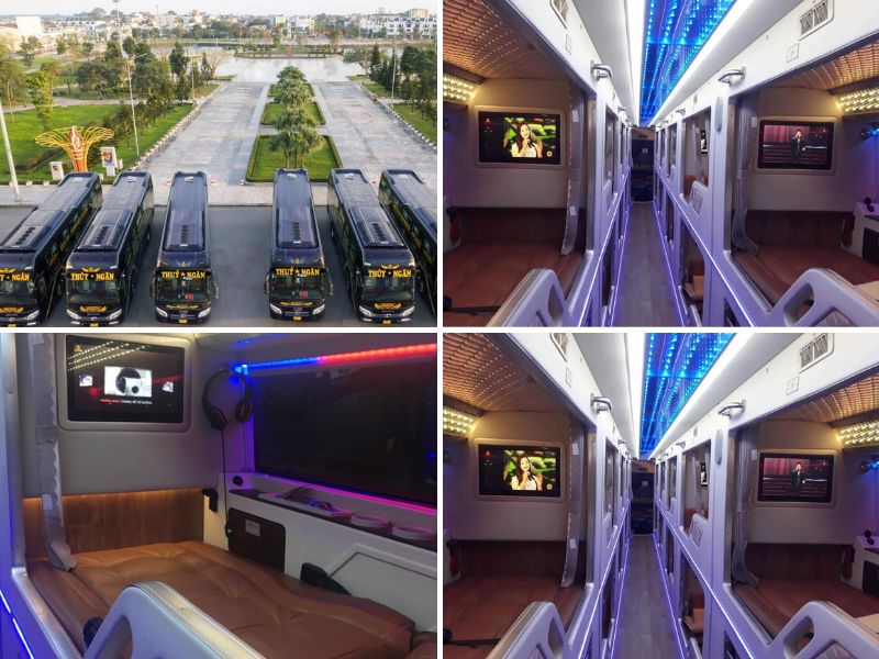 Nhà xe Thủy Ngân từ Đà Nẵng đi Ninh Bình Limousine 22 phòng VIP