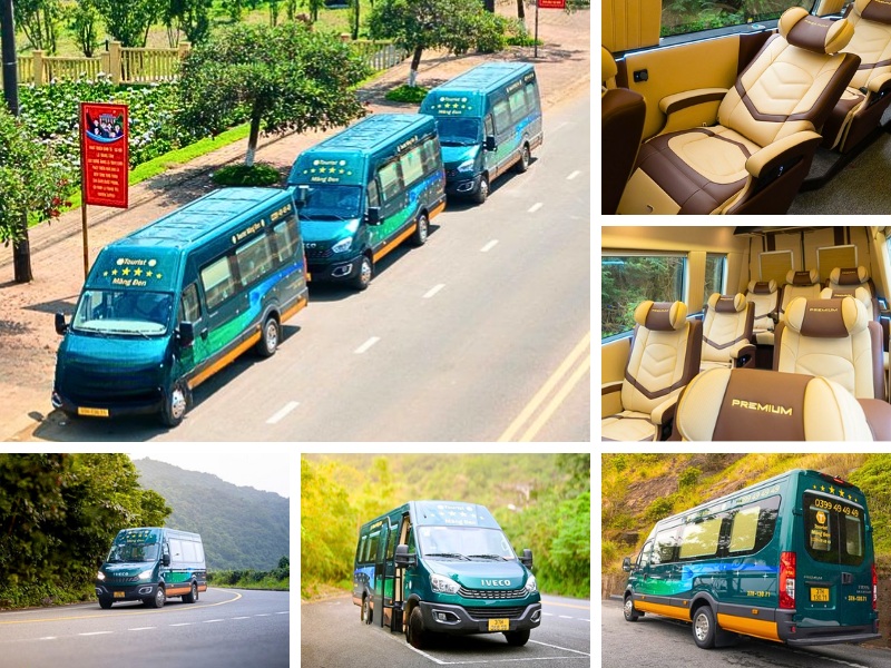 Nhà xe Tourist Mang Đen từ Đà Nẵng đi Kon Tum với xe Limousine 9 chỗ