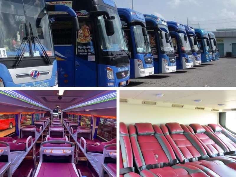 Nhà xe Vạn Lục Tùng từ Đà Nẵng đi Quảng Ninh với mẫu xe giường nằm 46 chỗ