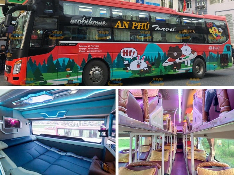 Nhà xe An Phú Travel từ Đà Lạt đi Hội An