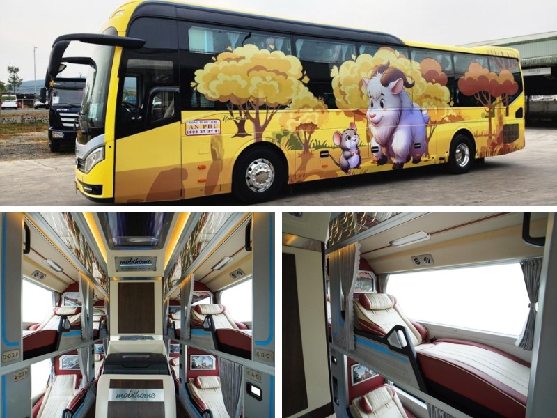 Nhà xe An Phú Travel từ Đà Lạt đi Quy Nhơn