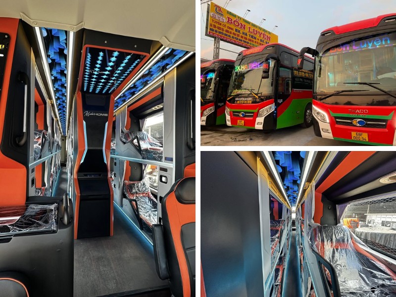 Nhà xe Bốn Luyện Express Quy Nhơn đi Sài Gòn