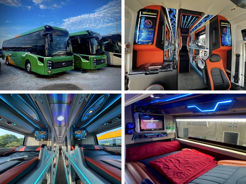 Nhà xe Bốn Luyện Express từ Đà Nẵng đi Tây Ninh