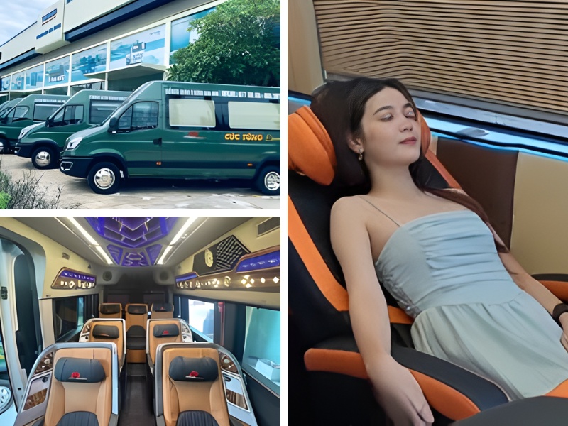 Xe Cúc Tùng Limousine tuyến Đà Lạt đi Nha Trang tiện nghi cao cấp