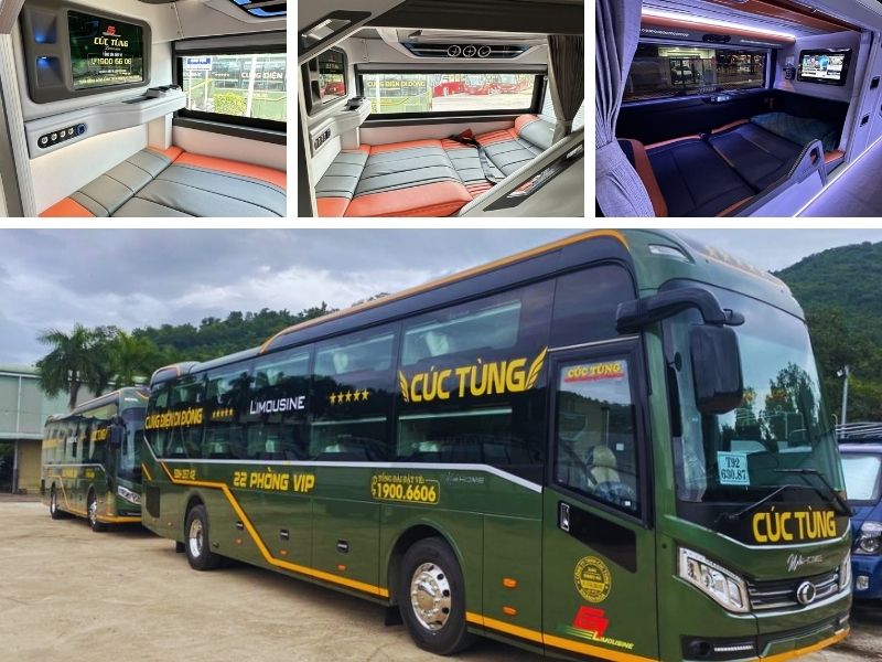 Nhà xe Cúc Tùng tuyến Đà Nẵng đi Cam Ranh