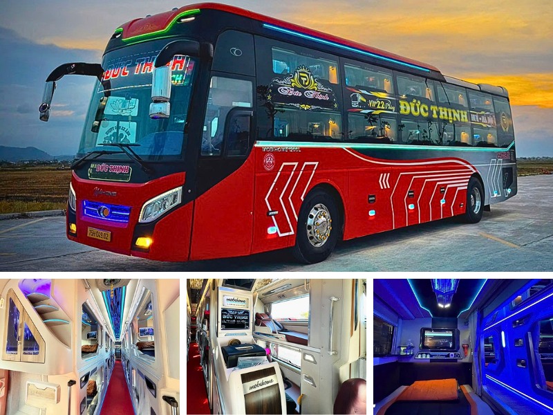 Nhà xe Đức Thịnh từ Huế đi Hà Tĩnh