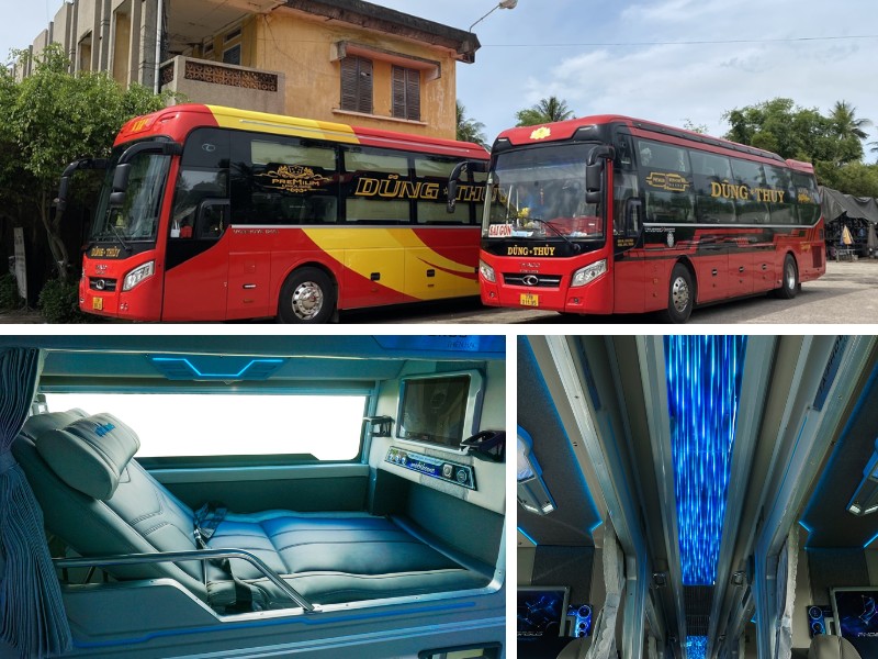 Nhà xe Dũng Thủy Express từ Quy Nhơn đi Sài Gòn