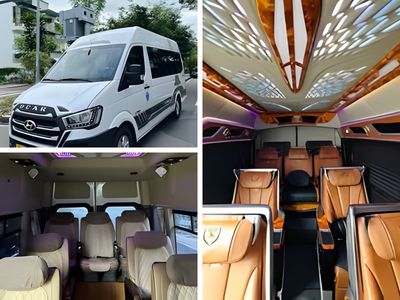 Xe Go365 tuyến Đà Lạt đi Nha Trang ghế ngồi tiện nghi