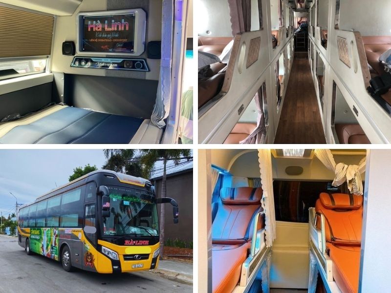 xe Hà Linh NT tuyến Đà Nẵng đi Cam Ranh