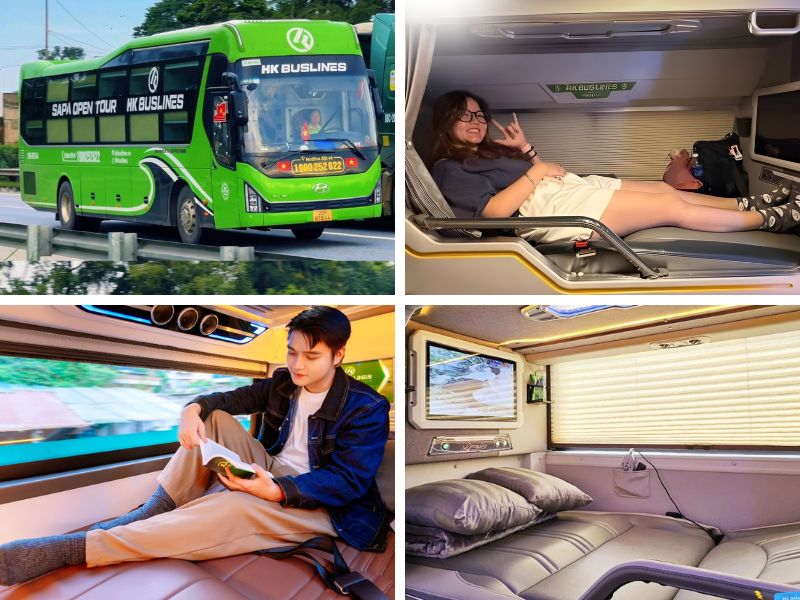 Nhà xe HK BUSLINES tuyến Đà Nẵng đi Sa Pa Lào Cai