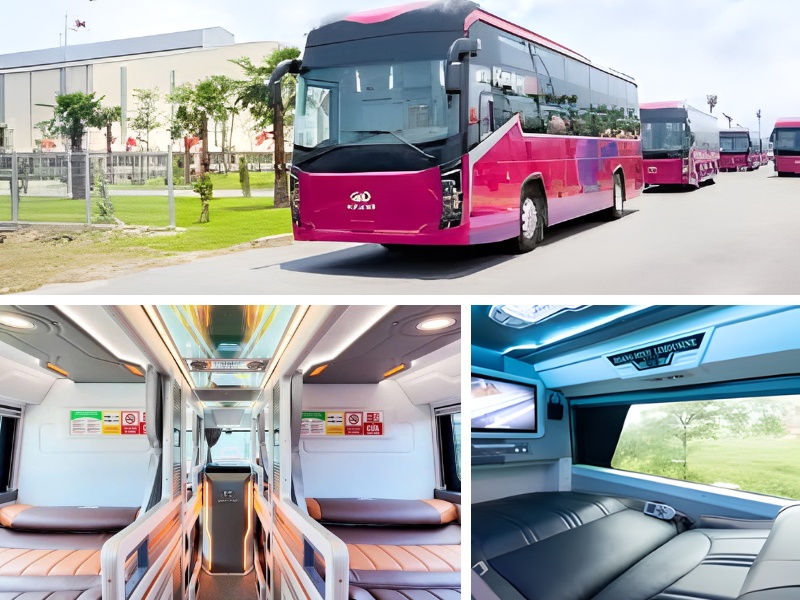 Xe HM Happycar tuyến Đà Lạt đi Nha Trang tiện nghi