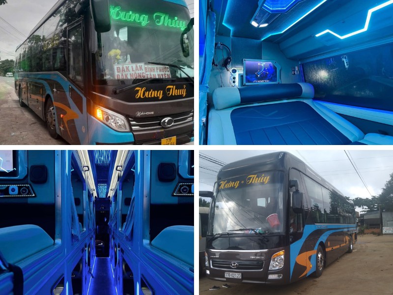 Nhà xe Hưng Thủy từ Quy Nhơn đi Buôn Ma Thuột