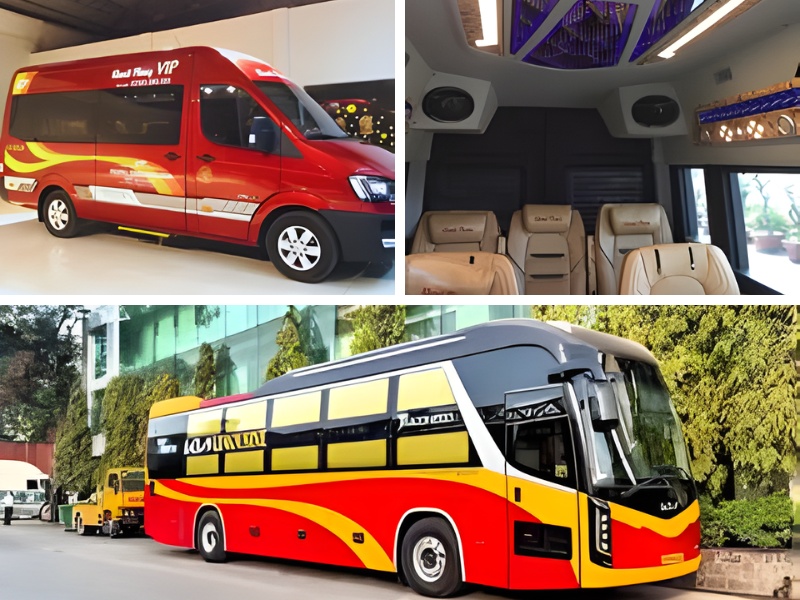 Xe Khánh Phong tuyến Đà Lạt đi Nha Trang chất lượng cao