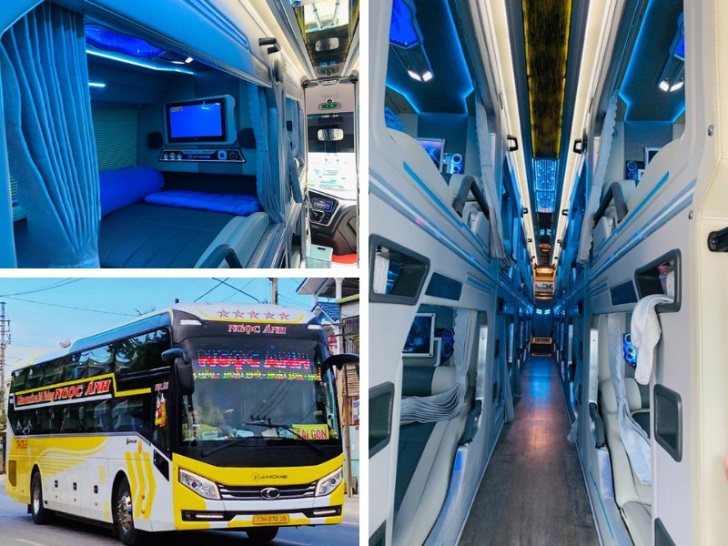 Nhà xe Ngọc Ánh Limousine Quy Nhơn đi Sài Gòn