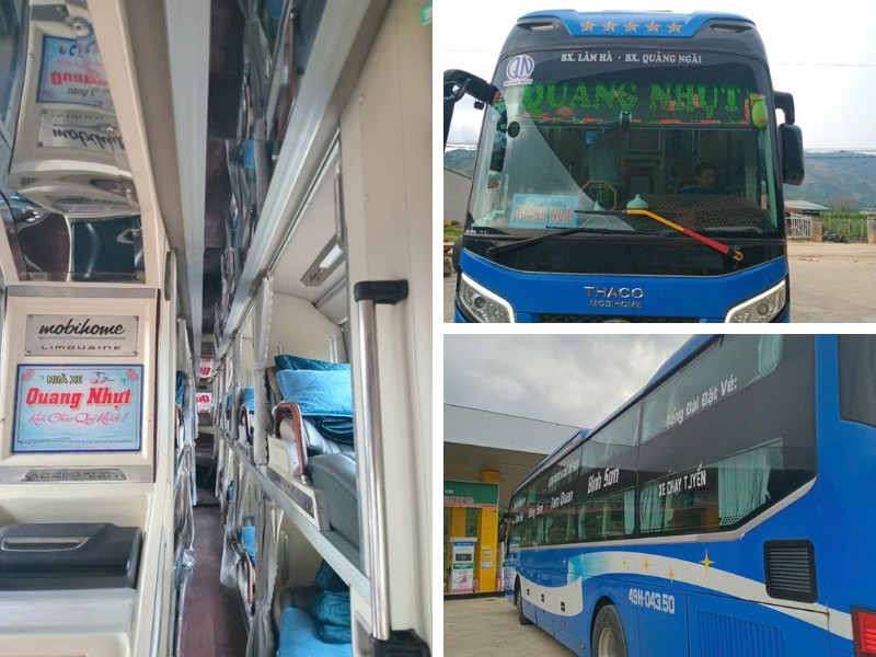 Nhà xe Quang Nhựt Quy Nhơn đi Đà Lạt