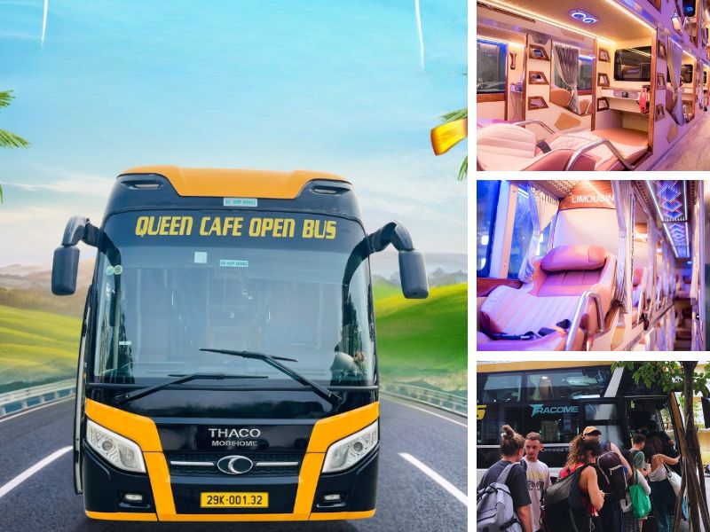 Nhà xe Queen Cafe Bus tuyến Đà Nẵng đi Sa Pa
