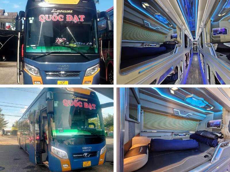 Nhà xe Quốc Đạt Quy Nhơn đi Pleiku