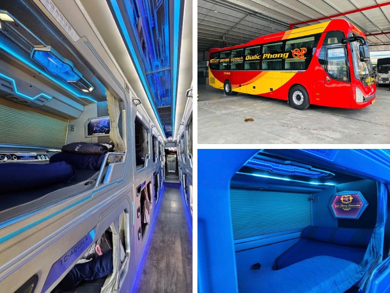 Nhà xe Quốc Phong Limousine Quy Nhơn đi Sài Gòn