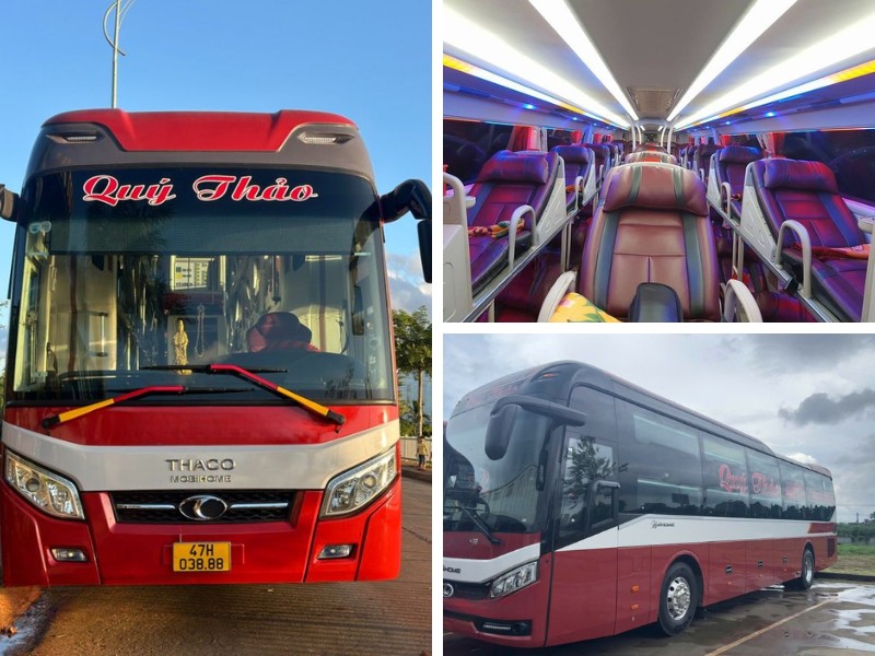 Nhà xe Quý Thảo từ Quy Nhơn đi Buôn Ma Thuột