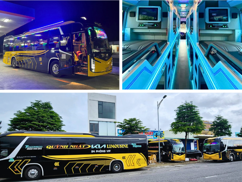 Nhà xe Quỳnh Nhật từ Huế đi Thanh Hóa