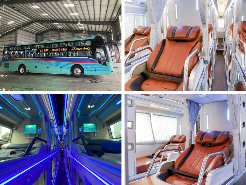 Nhà xe Rạng Đông Buslines Quy Nhơn đi Sài Gòn