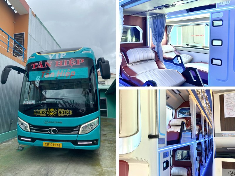 Nhà xe Tân Hiệp Quy Nhơn đi Sài Gòn