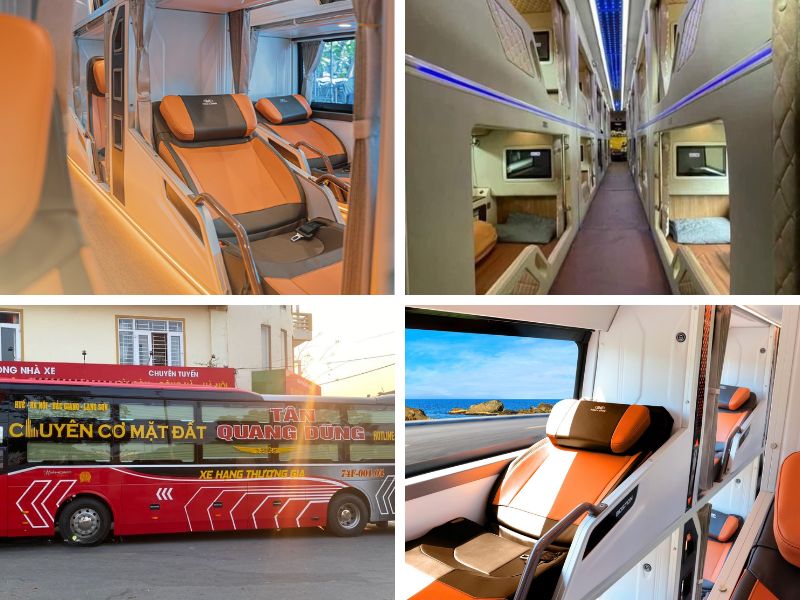 Nhà xe Tân Quang Dũng Express tuyến Đà Nẵng đi Bắc Giang