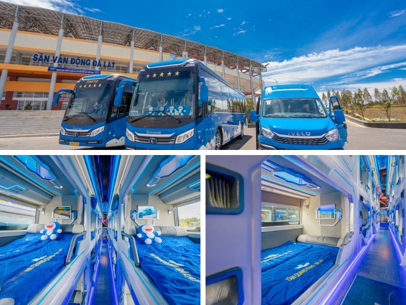 Nhà xe Tân Quang Dũng từ Quy Nhơn đi Đà Lạt 