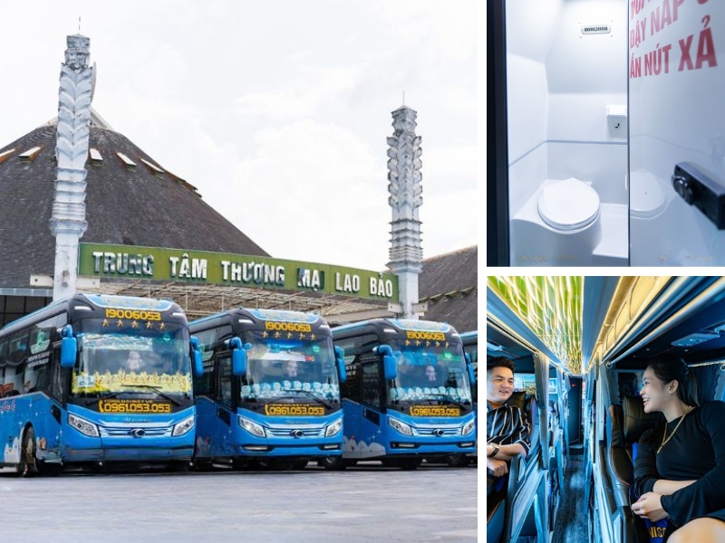 Nhà xe Tân Quang Dũng từ Đà Lạt đi Hội An với loại xe Limousine 22 phòng đôi