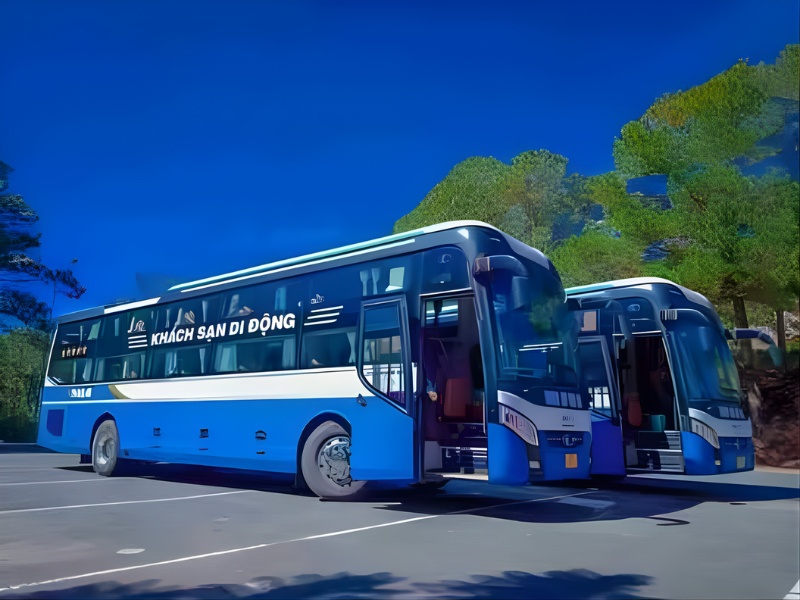 Nhà xe Thanh Bình Xanh từ Đà Lạt đi Biên Hòa Đồng Nai với loại xe Limousine 22 phòng đôi