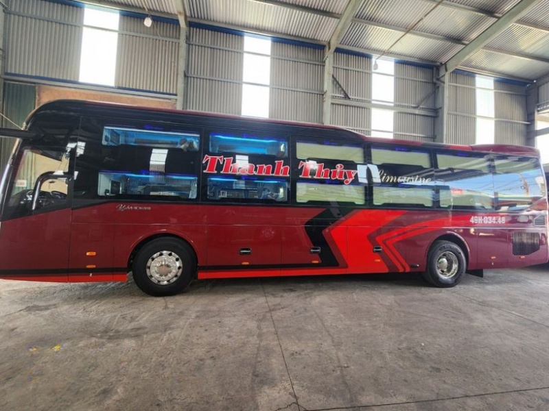 Nhà xe Thanh Thủy giường nằm chất lượng cao chuyên tuyến Đà Lạt đi Quy Nhơn