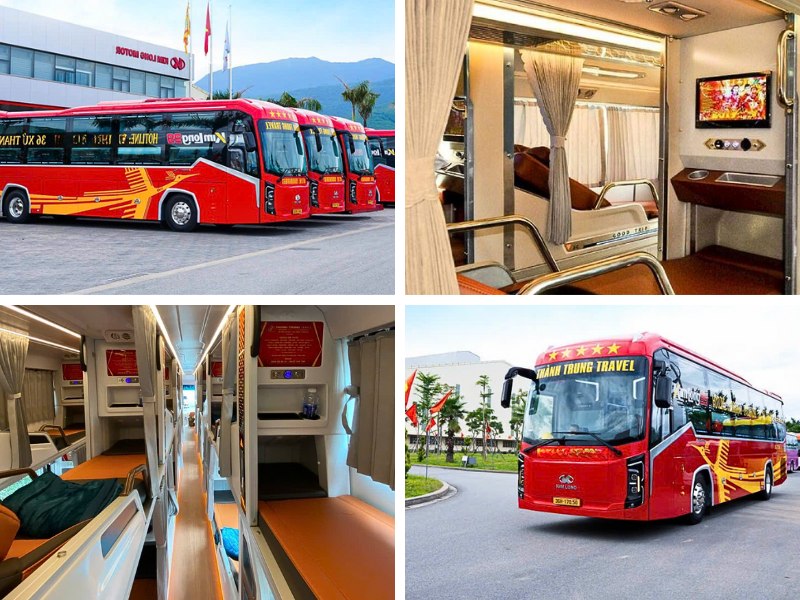 Nhà xe Thành Trung Travel từ Huế đi Thanh Hóa