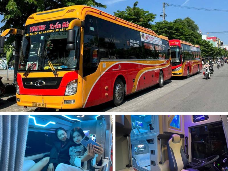 Nhà xe Trần Trung Hòa từ Đà Nẵng đi Tây Ninh